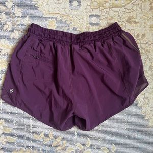 Lululemon Purple Athletic Shorts